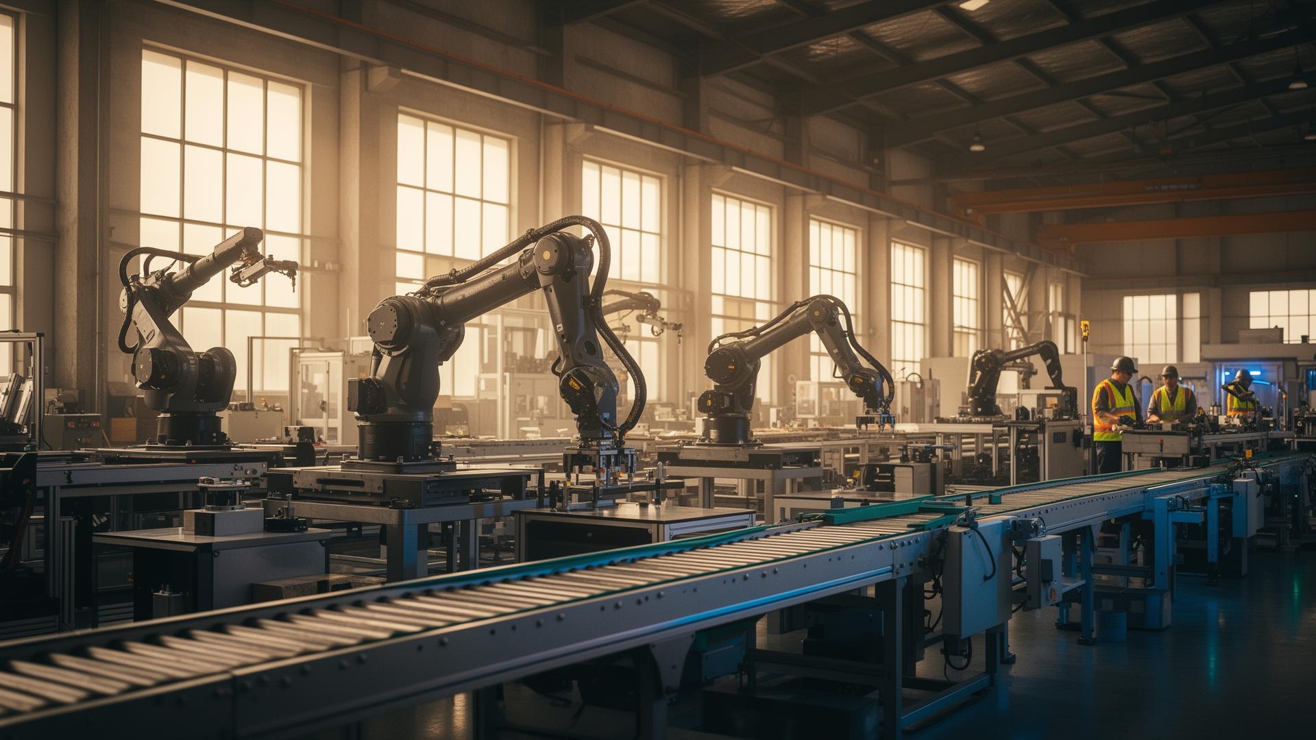 Modern manufacturing facility